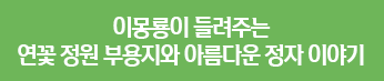 이몽룡이 들려주는 연꽃 정원 부용지와 아름다운 정자 이야기